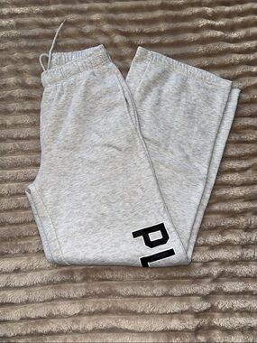 PLAYBOY Light Gray Fleece Lounge Pants